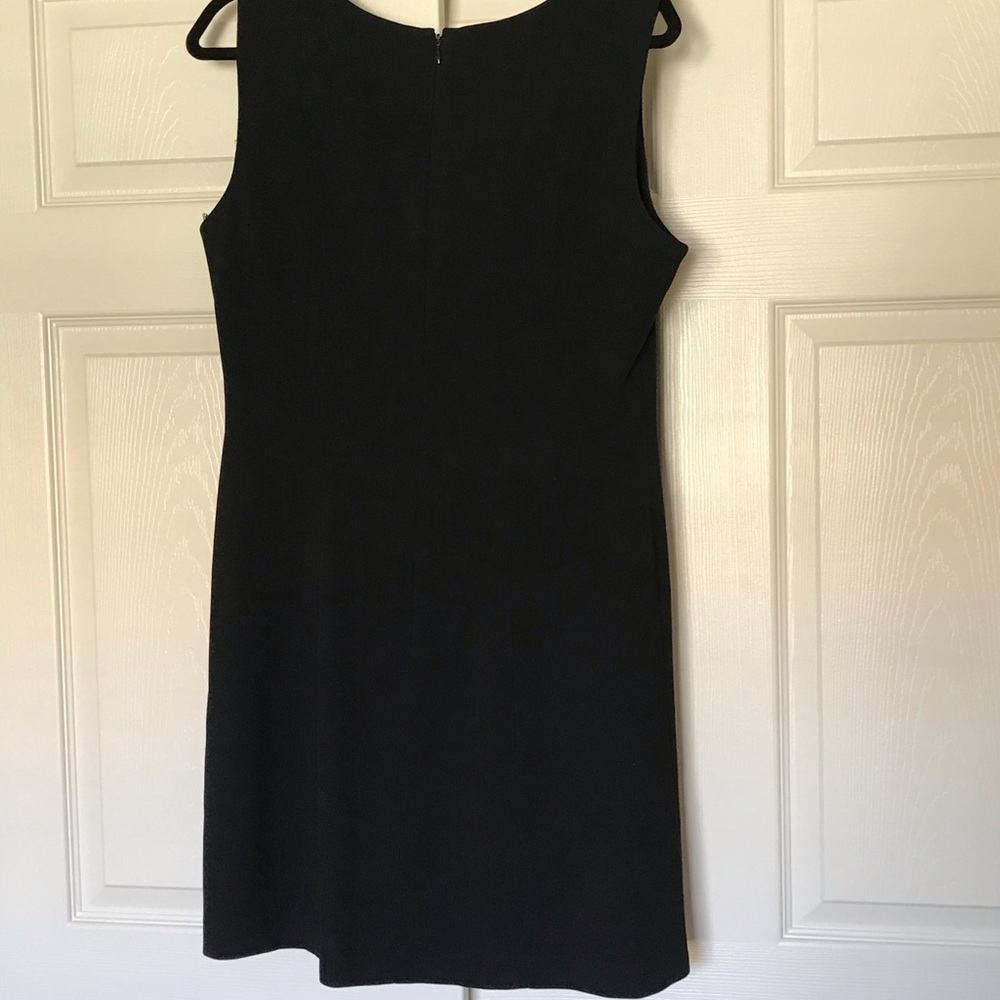 Liz Clairborne Black square neck dress - Picture 3 of 7